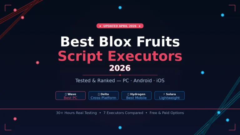 Best Blox Fruits Script Executors 2026 — Tested & Ranked (PC, Android & iOS)