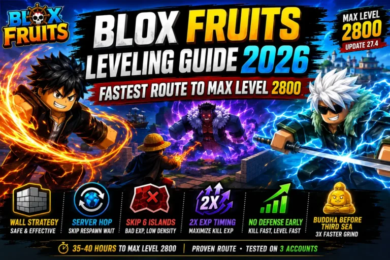 Blox Fruits Leveling Guide