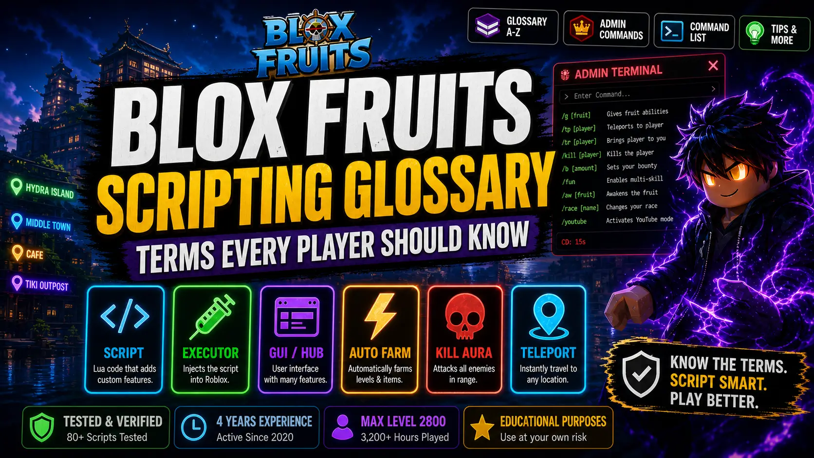 Blox Fruits Scripting Glossary